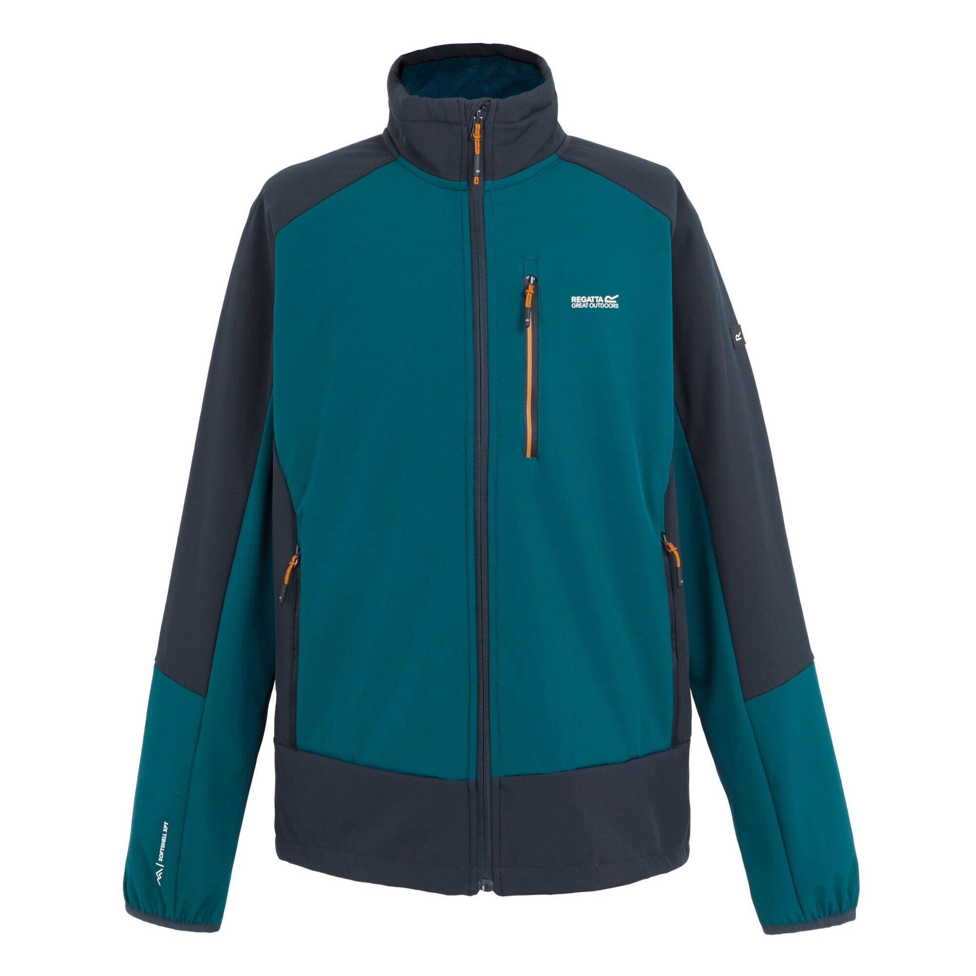 REGATTA Heren Moutdale Soft Shell Jas (Marokkaans Blauw/Navy)
