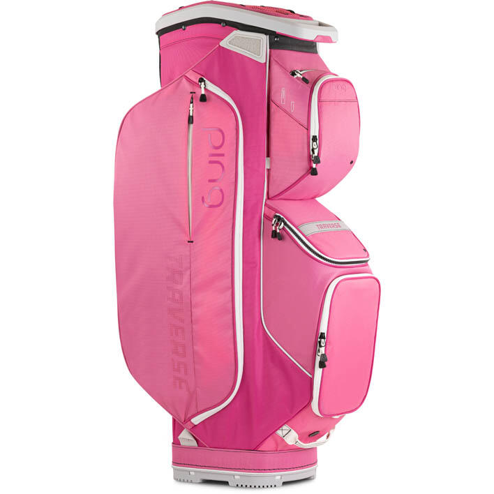 T10 TRAVERSE GOLF CART BAG PINK