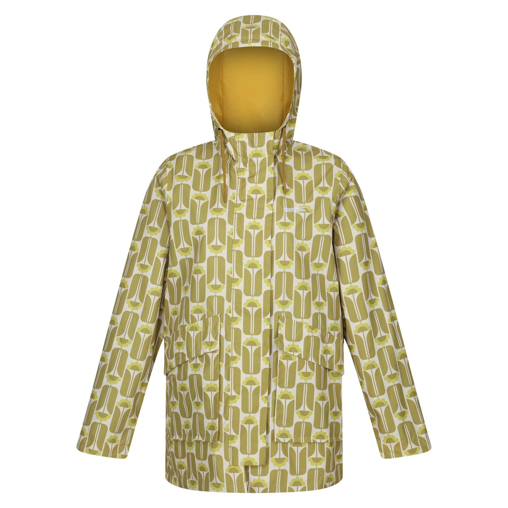 Damska Kurtka Orla Kiely Swing II Tall Flowers Waterproof Jacket