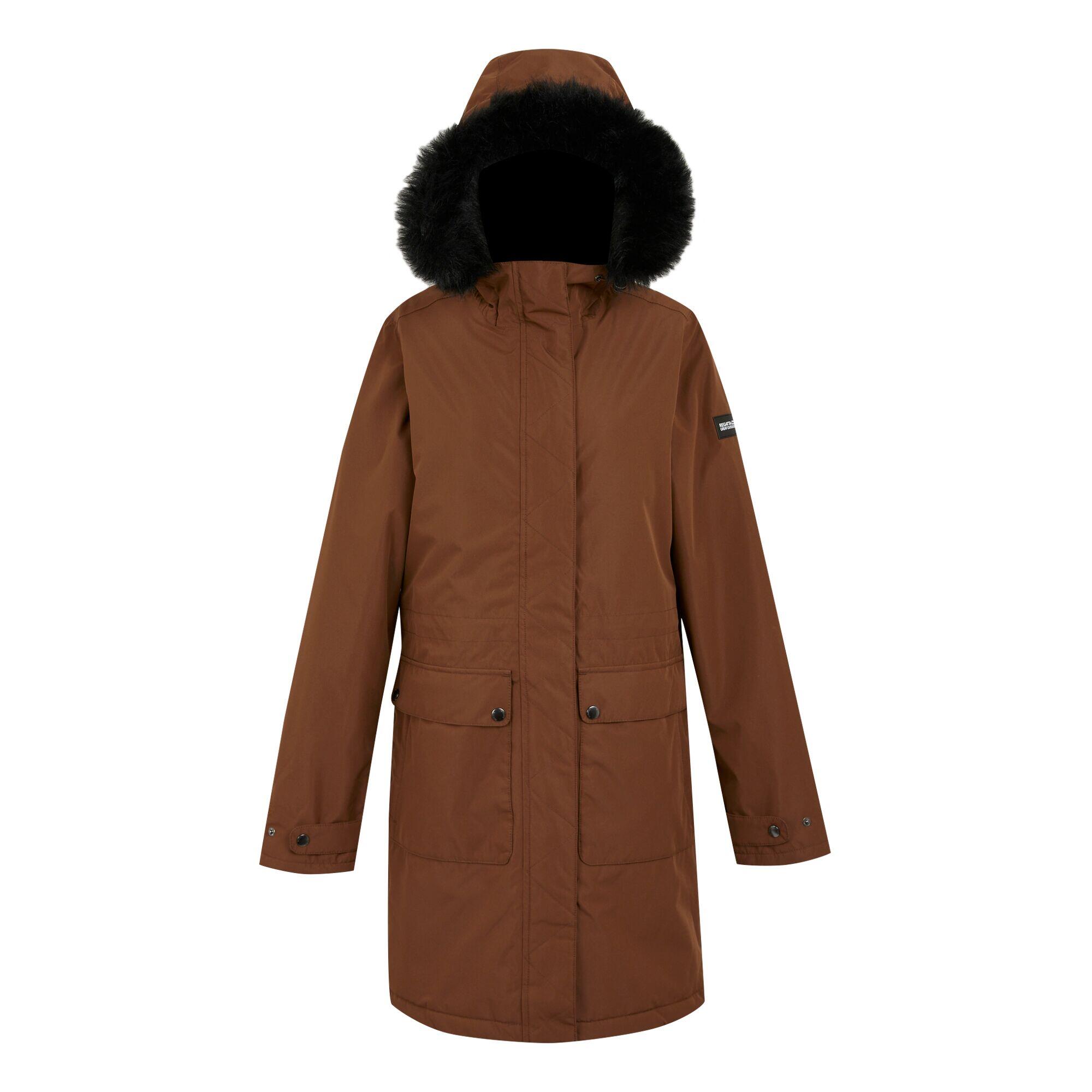 REGATTA Womens/Ladies Sabinka II Parka (Dark Brown)