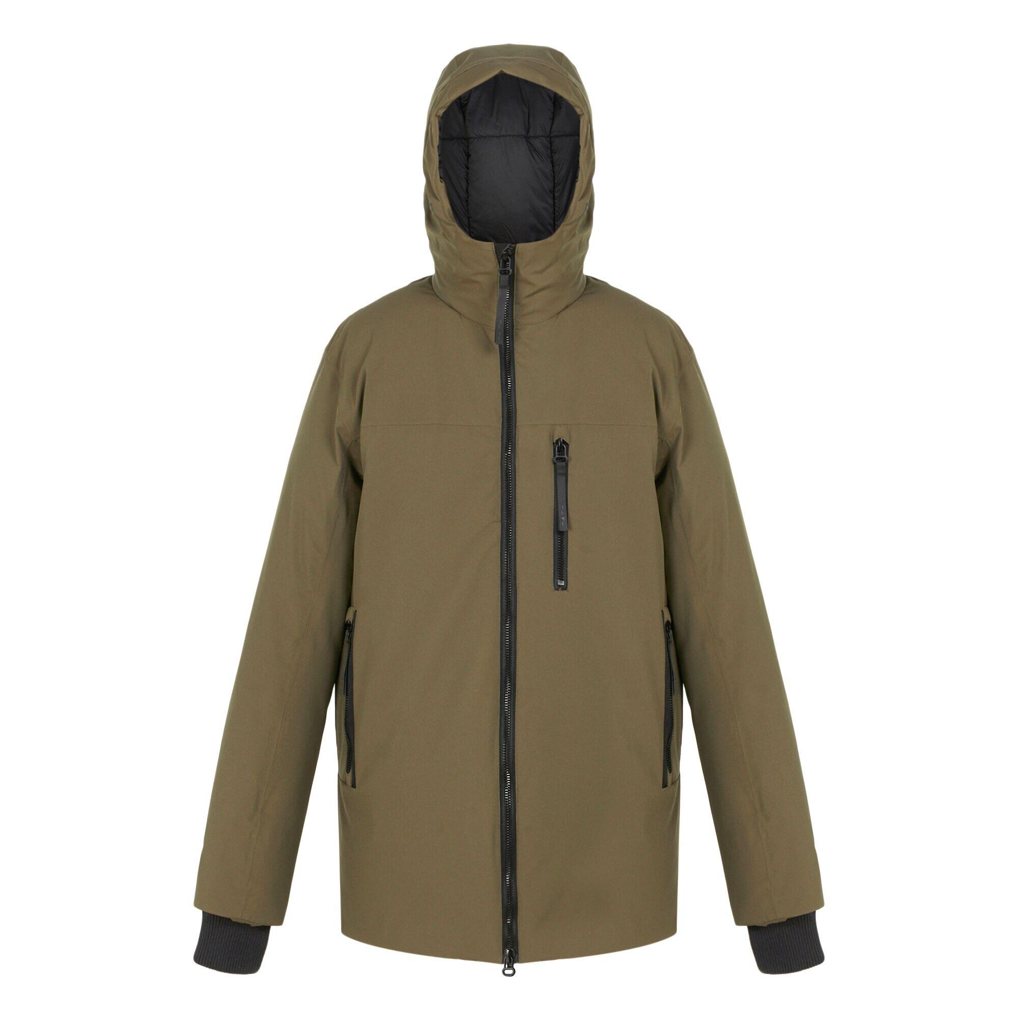 Regatta - Veste Imperméable Yewbank Homme (crocodile / Noir) - Veste - Marron|noir - 52 2xl - Decathlon