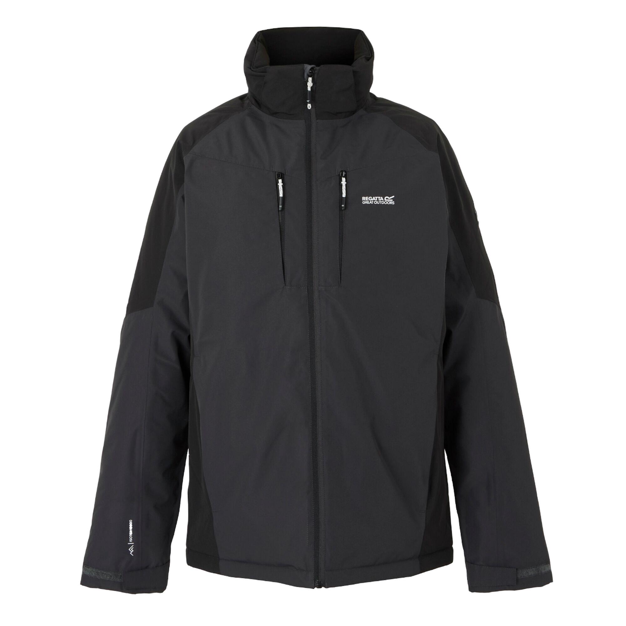 REGATTA Mens Calderdale II Winter Waterproof Jacket (Ash/Black)