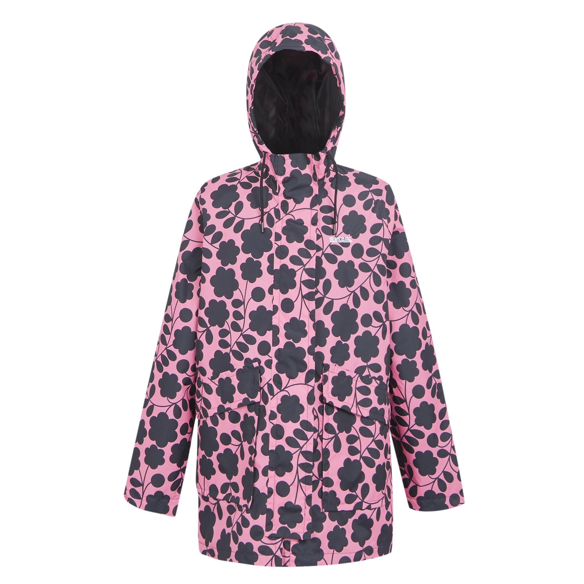 Womens/Ladies Orla Kiely Swing II Floral Waterproof Jacket (Pink) 1/5