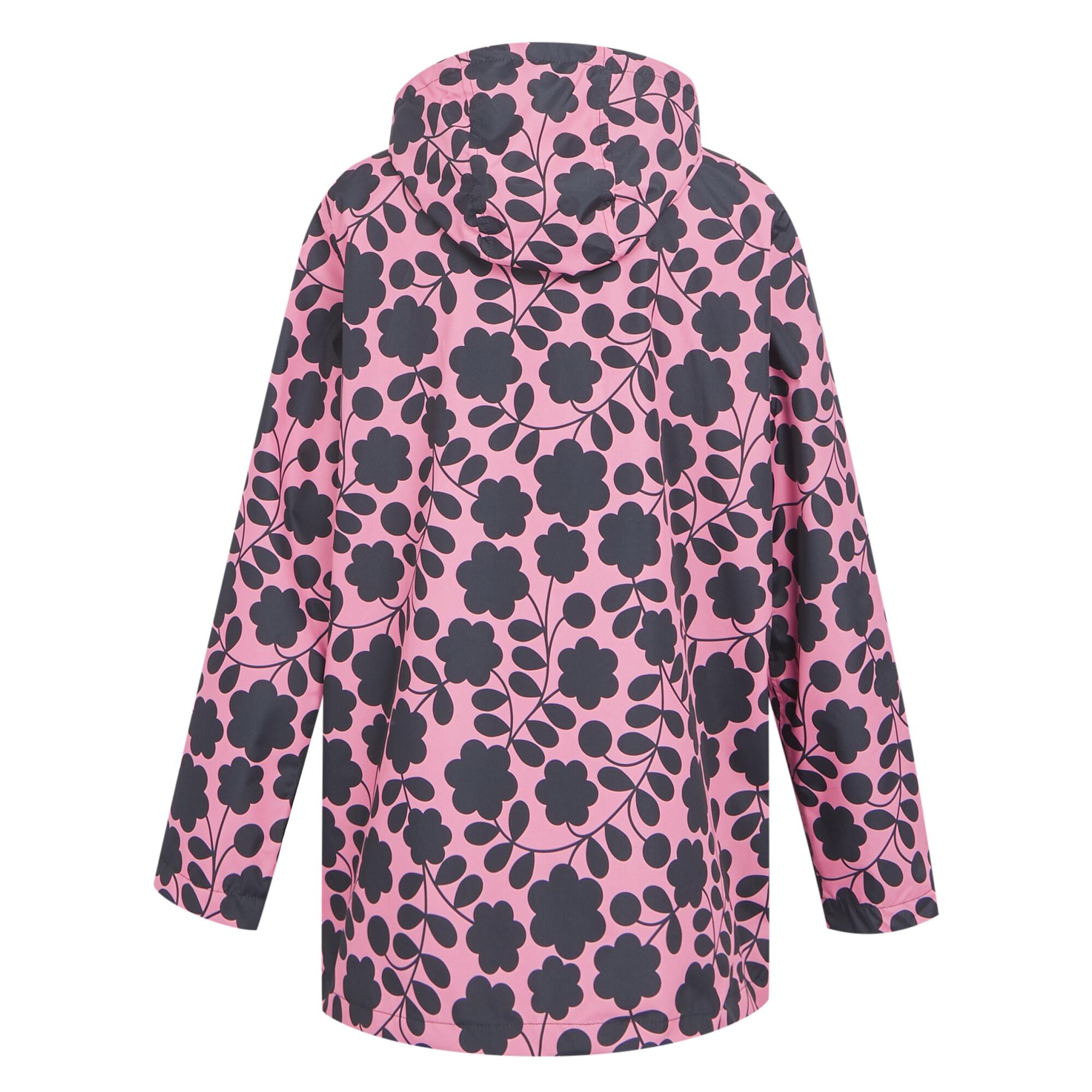 Womens/Ladies Orla Kiely Swing II Floral Waterproof Jacket (Pink) 2/5
