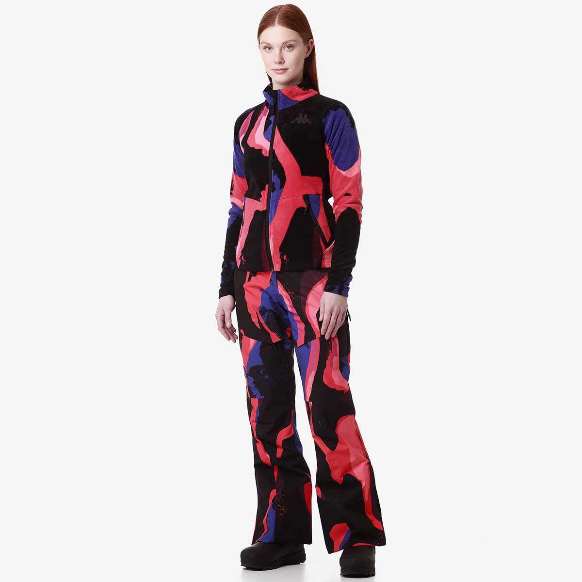 Veste manches longues femme 8Cento 818Fzg rouge 5/7