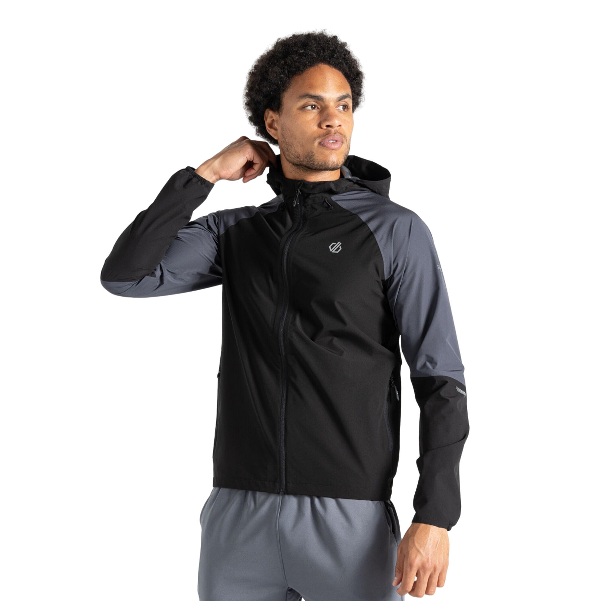 DARE 2B Mens Movement Waterproof Jacket (Ebony/Black)