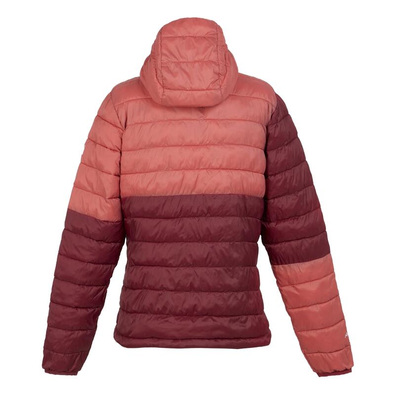 Veste À Capuche HILLPACK Femme (Rouge Foncé / Rouge Clair)