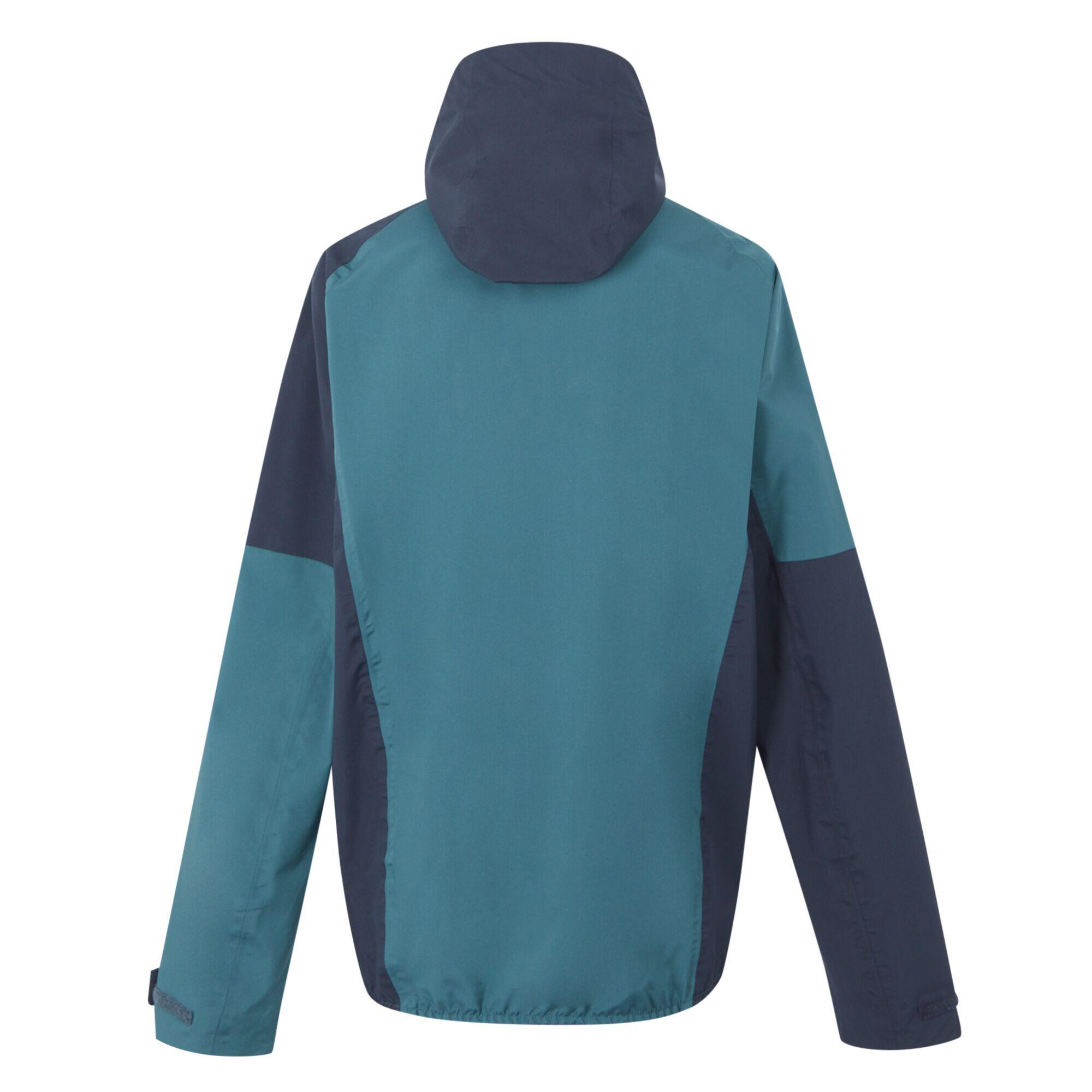 "Deserto II" Jacke Wasserfest für Herren Leuchtend Blau/Marineblau 2/5