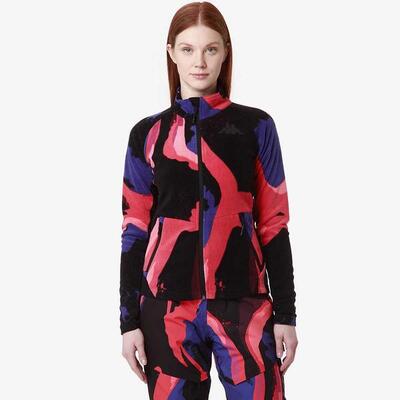 Felpe da uomo donna in poliestere blu da sci