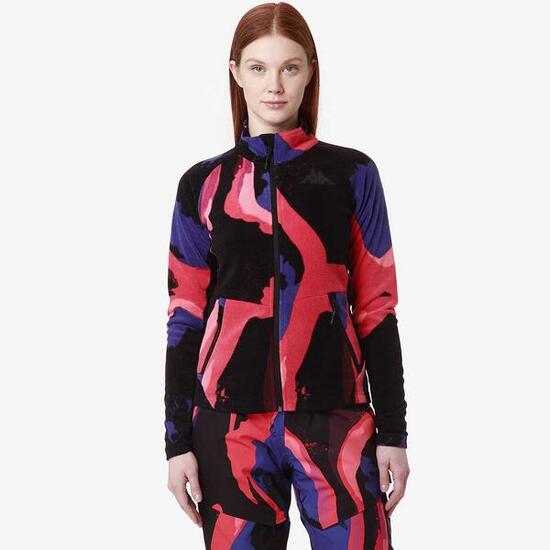 Felpe da uomo donna in poliestere blu da sci