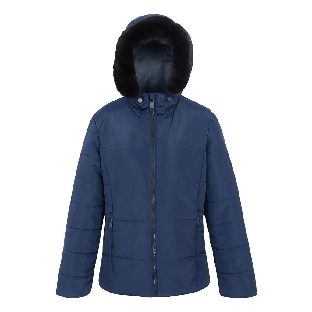 Womens/Ladies Winnie Quilted Jacket (Navy)