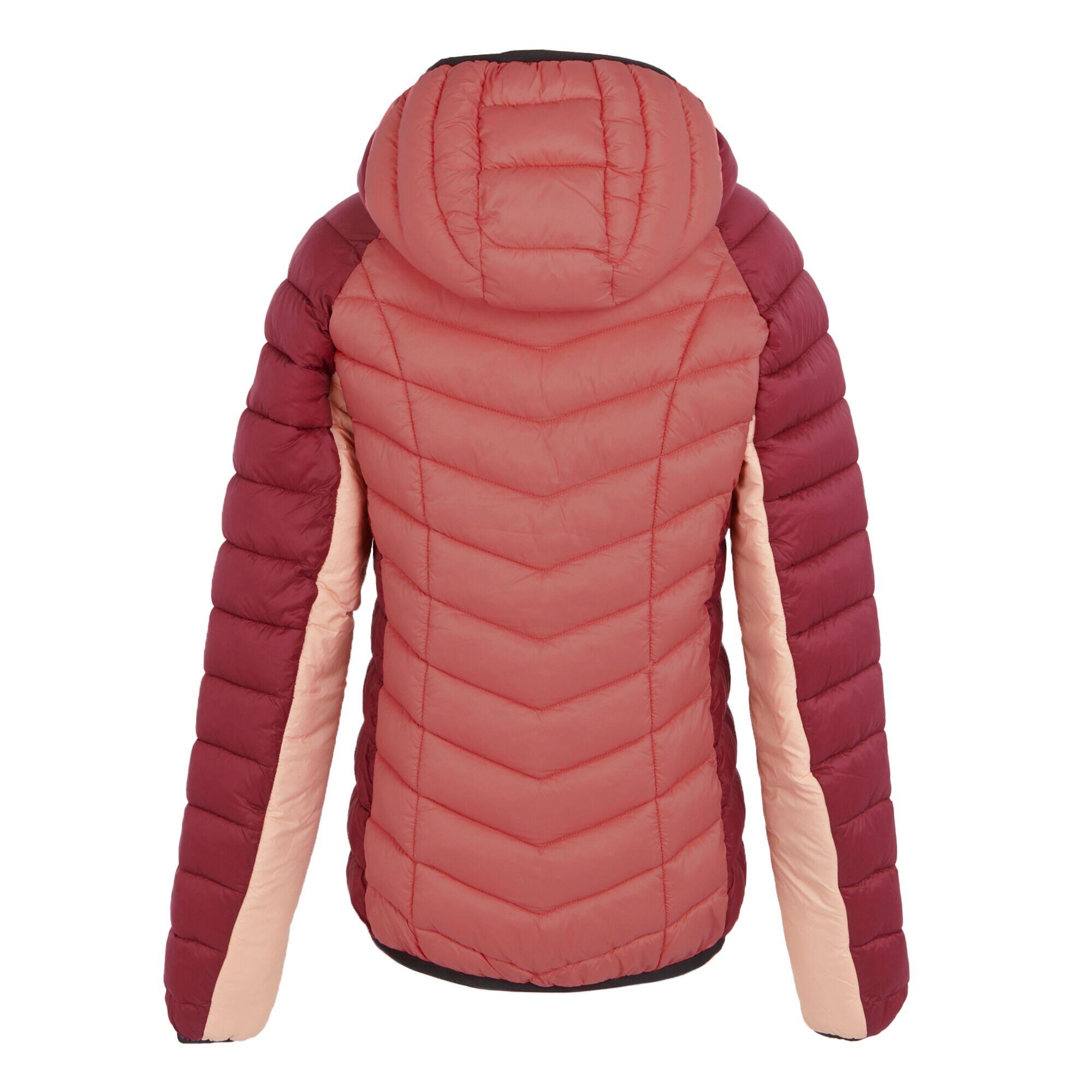 Womens/Ladies Dalent Quilted Hooded Jacket (Rumba Red/Mineral Red) 2/5