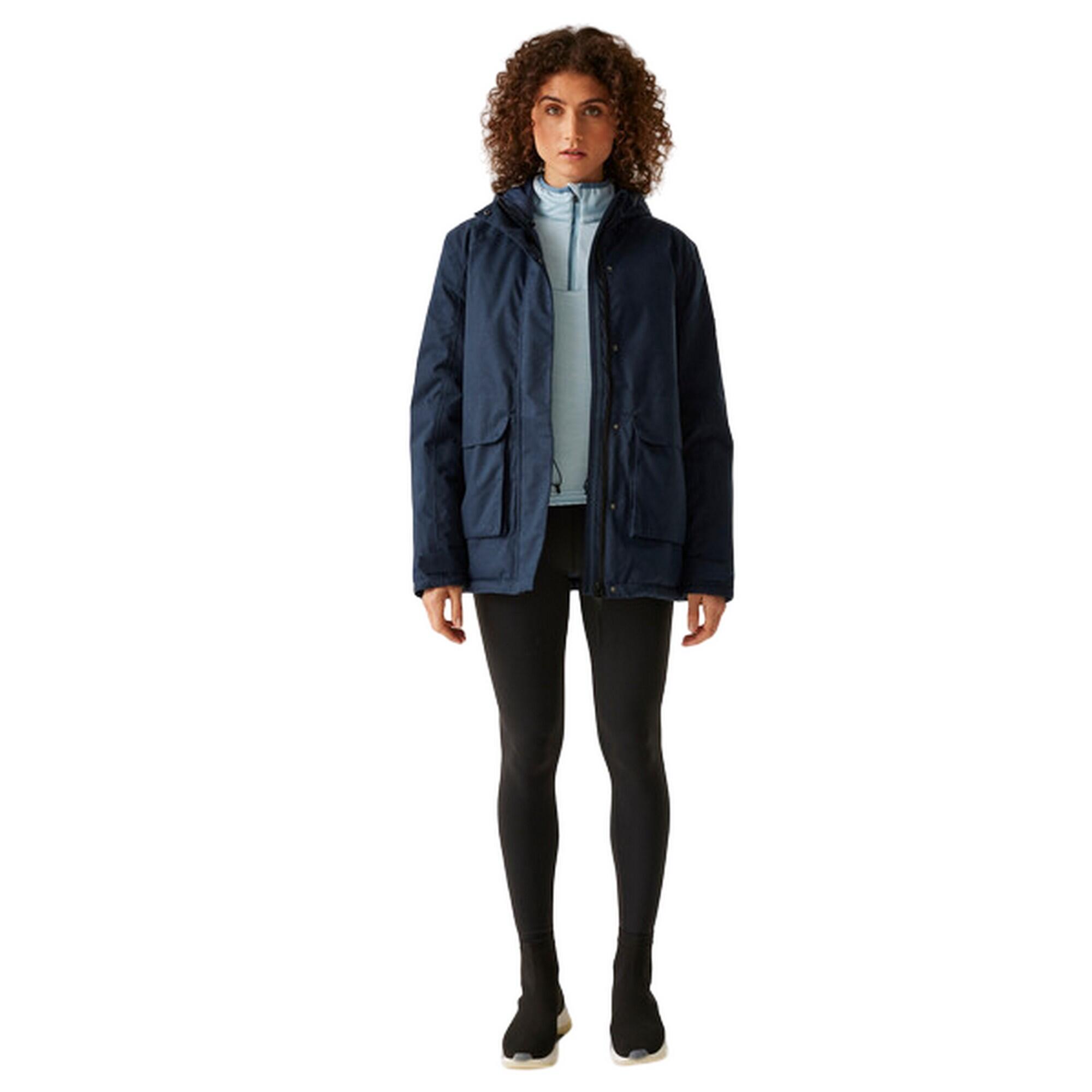 Womens/Ladies Ezdale Insulated Jacket (Navy) 3/4