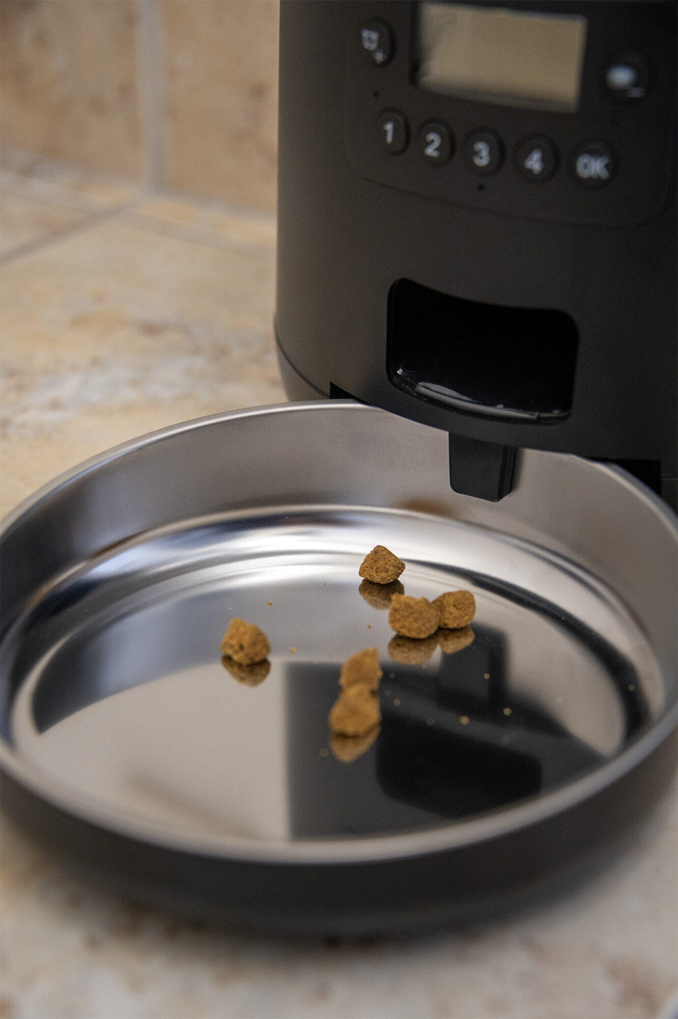 4L Programmable Dry Food Dispenser for Cat/Dog, Anti‑Jam 2/6