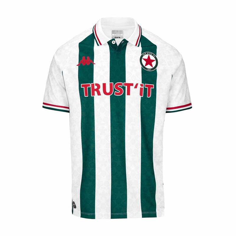 Maillot de football homme HERITAGE KOMBAT LE RAYÉ RED STAR FC