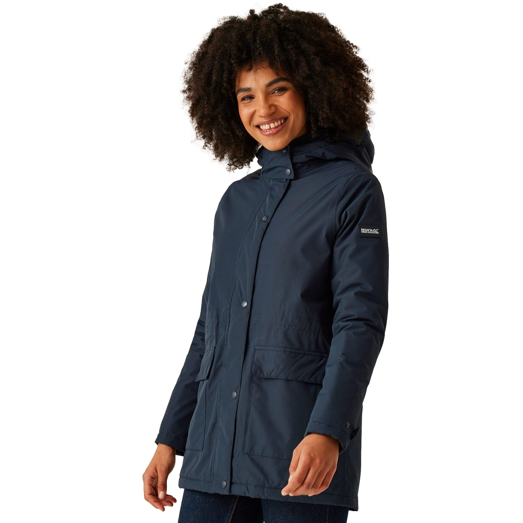 "Mireya" Jacke für Damen Marineblau 4/5
