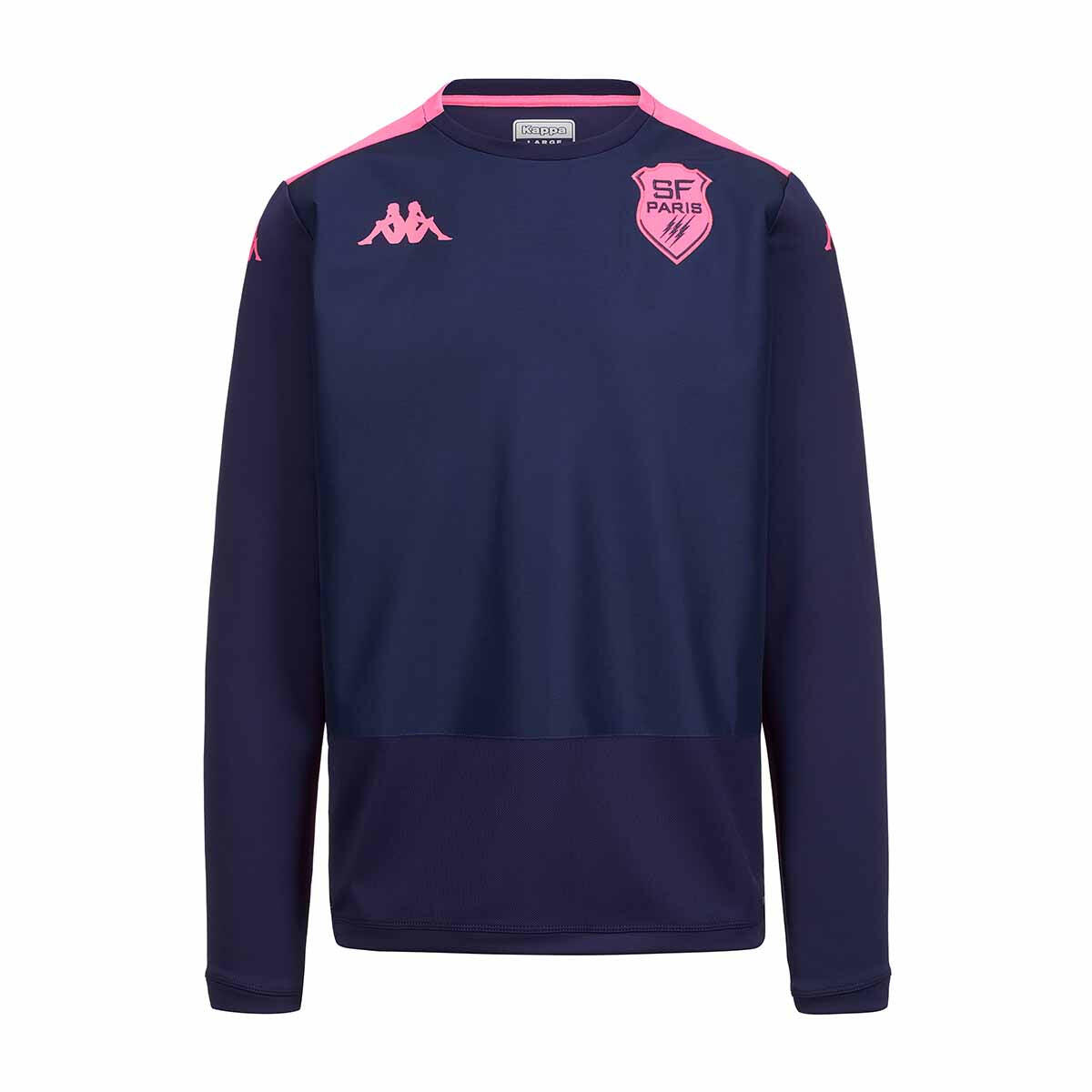 Kappa - Sweatshirt Apron Pro 8 Homme Stade Français Paris 25/26 - Sweat-shirt - Bleu - 56 3xl - Decathlon