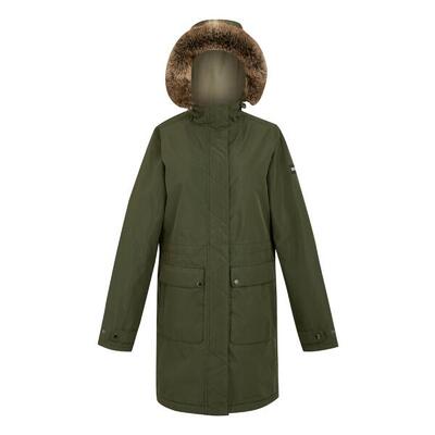 Dames sabinka ii parka (donkere khaki)
