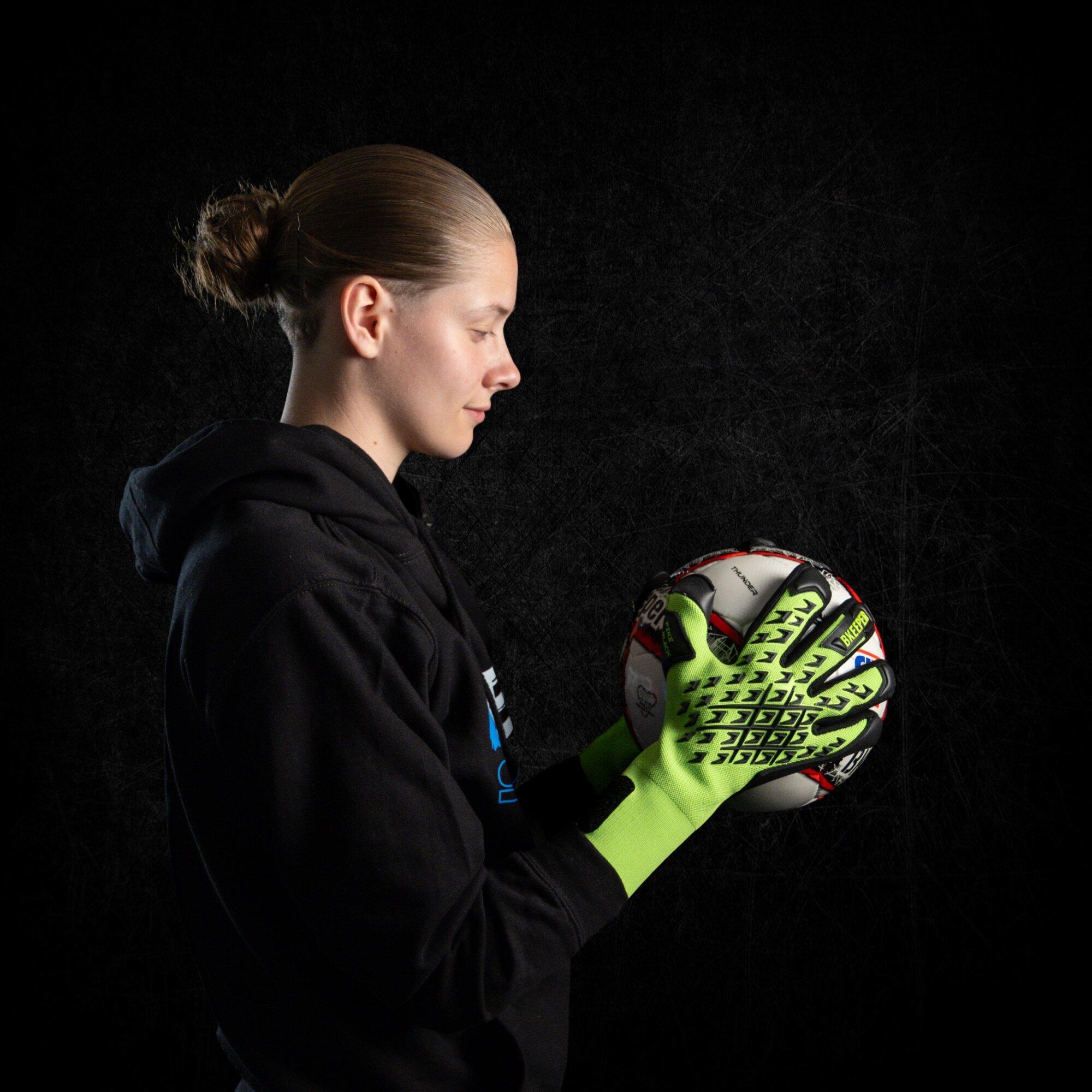 Gants de gardien de football adulte Pike Green 7/8