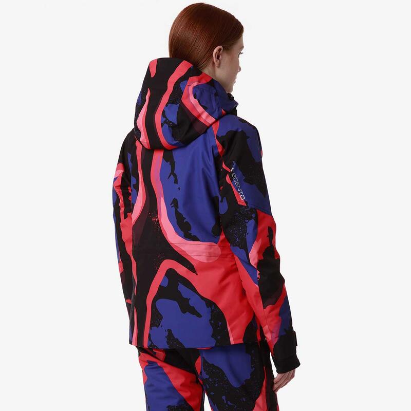 Veste à capuche de ski femme 8CENTO 810G