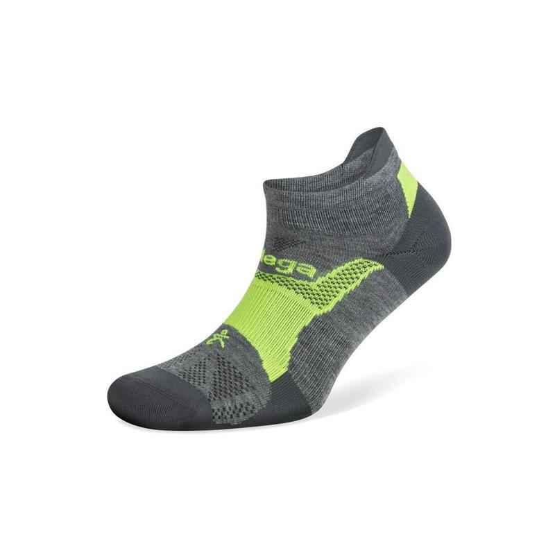 Chaussettes De Sport Balega Hidden Dry - Gris Moyen / Brouillard