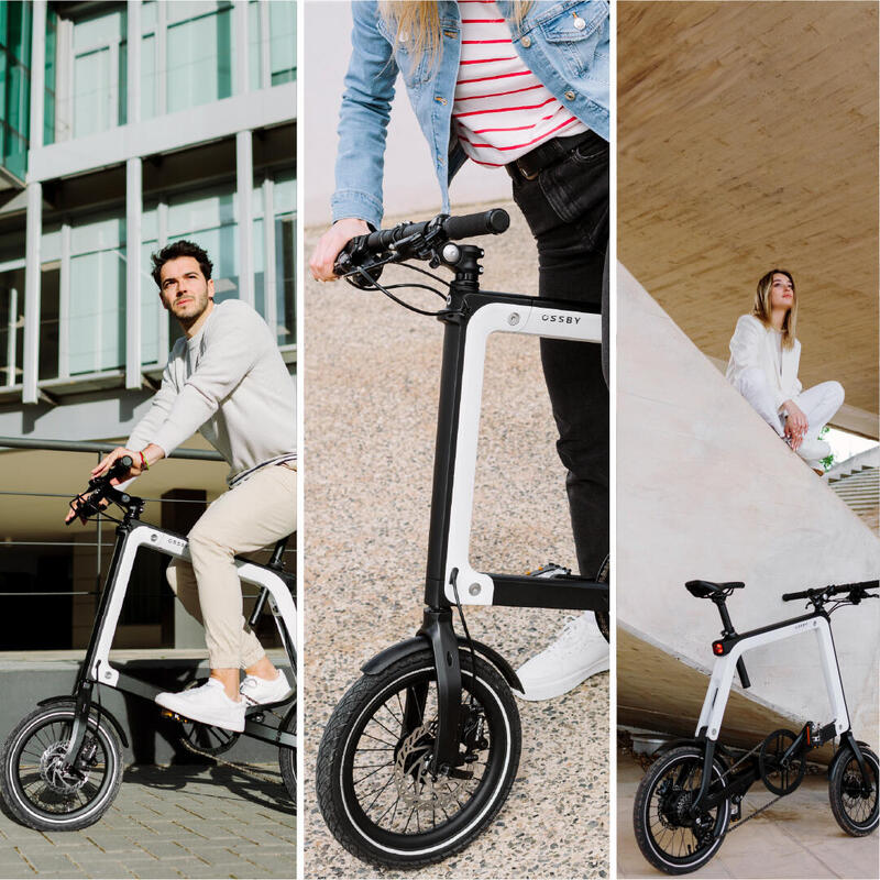 Vélo Électrique Pliant Ossby GEO - ebike urbaine unisexe légère pour la ville