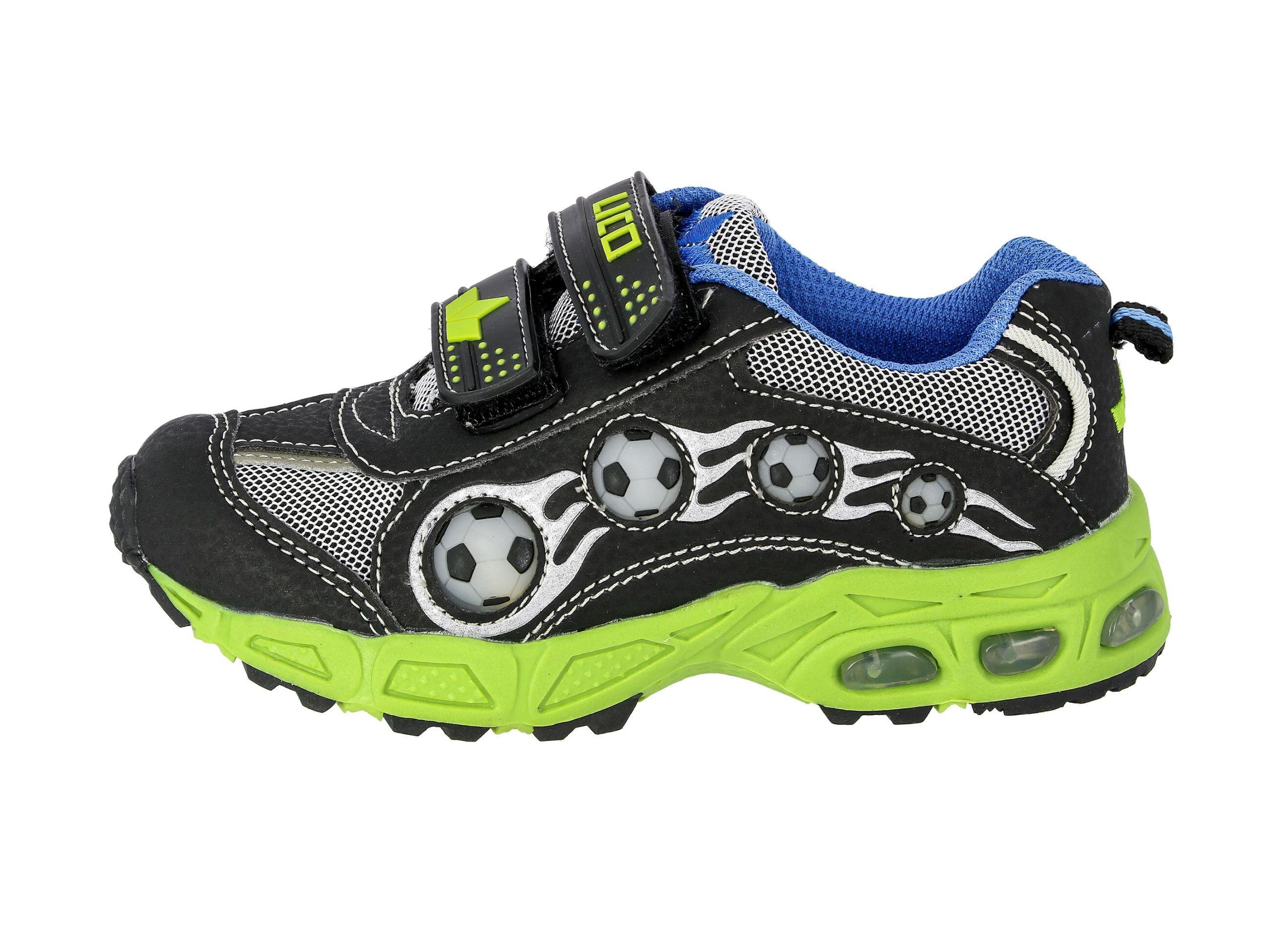 Klettschuh Jungen Klettverschluss LICO Adrian V Blinky 2/5