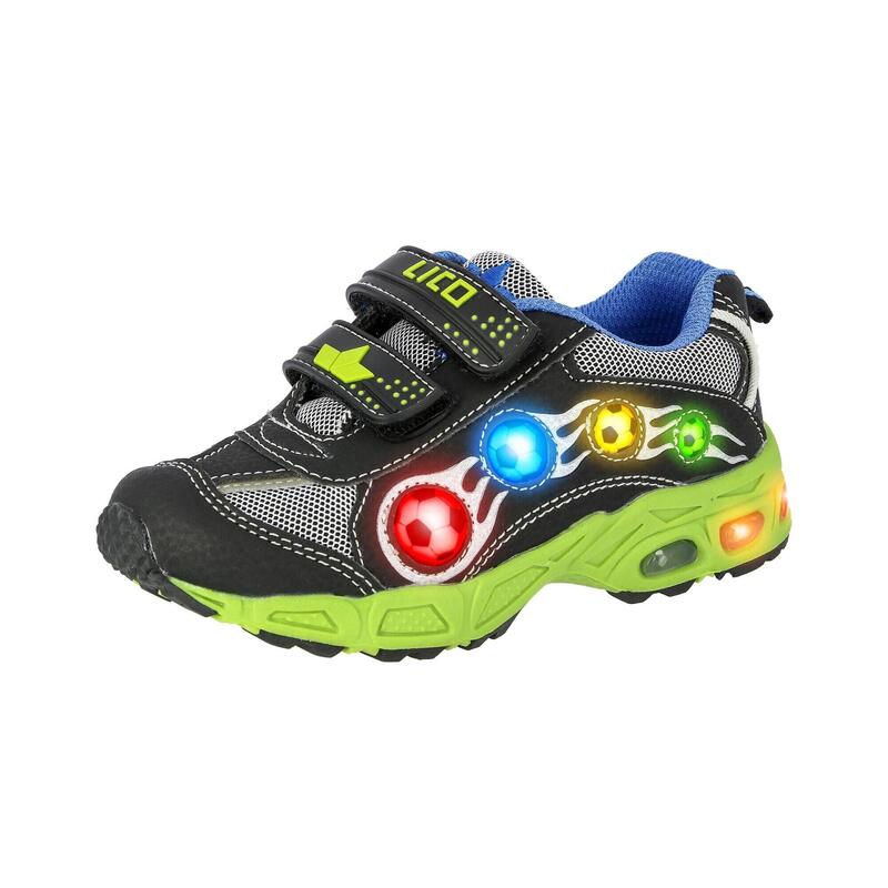Chaussure de raclée Fermeture velcro Garçons LICO Adrian V Blinky
