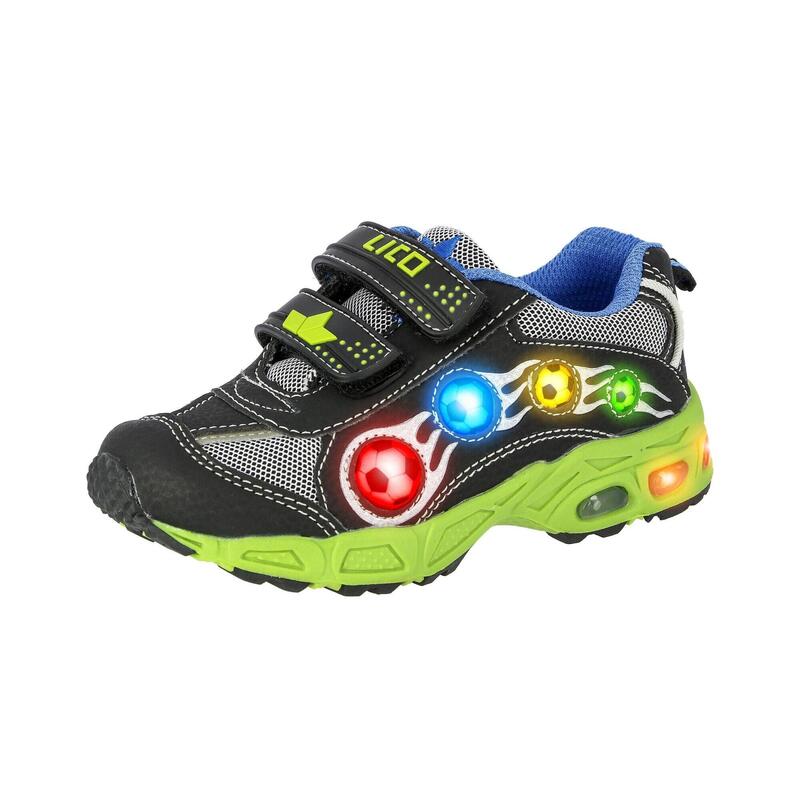 Klettschuh Jungen Klettverschluss LICO Adrian V Blinky