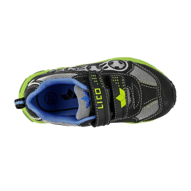 Chaussure de raclée Fermeture velcro Garçons LICO Adrian V Blinky