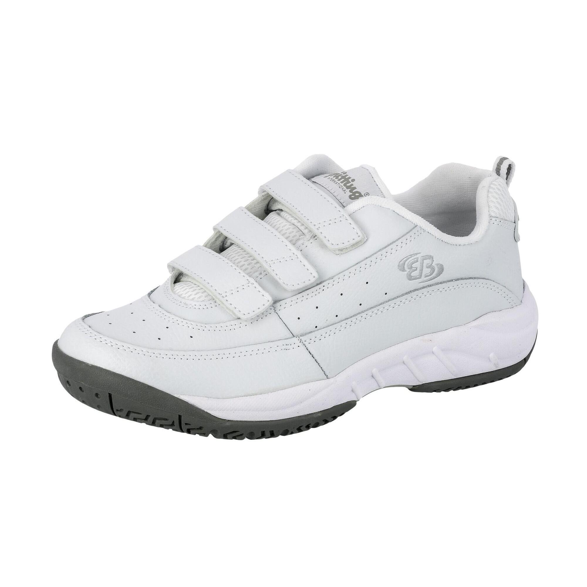 Brütting - Sneakers Fermeture Velcro Hommes Brütting Racket V - Baskets - Blanc - 36 - Decathlon