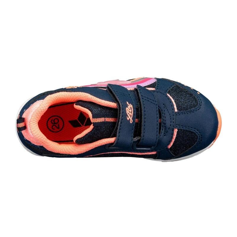 Chaussure de raclée Fermeture velcro Filles LICO Rainbow V Blinky