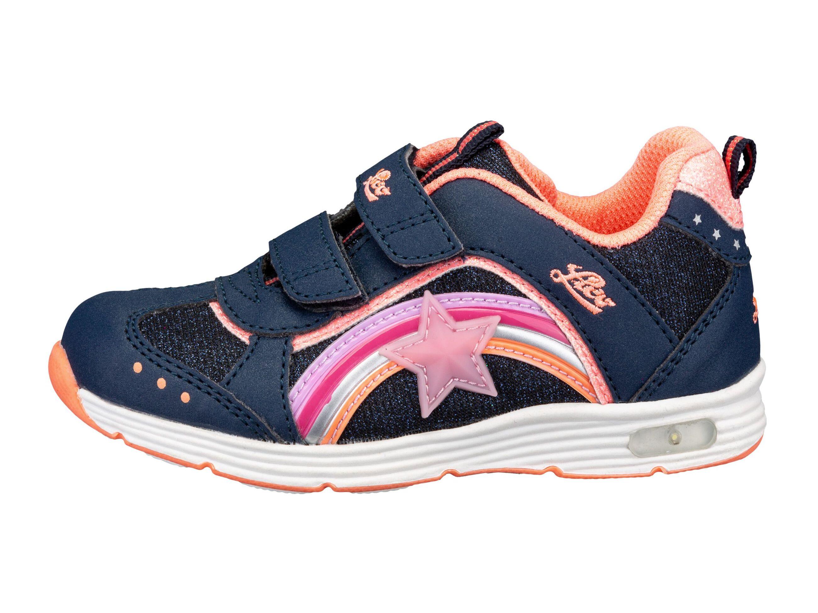 Chaussure de raclée Fermeture velcro Filles LICO Rainbow V Blinky 2/5