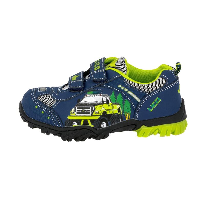 Freizeitschuh Jungen Klettverschluss LICO Monstertruck V