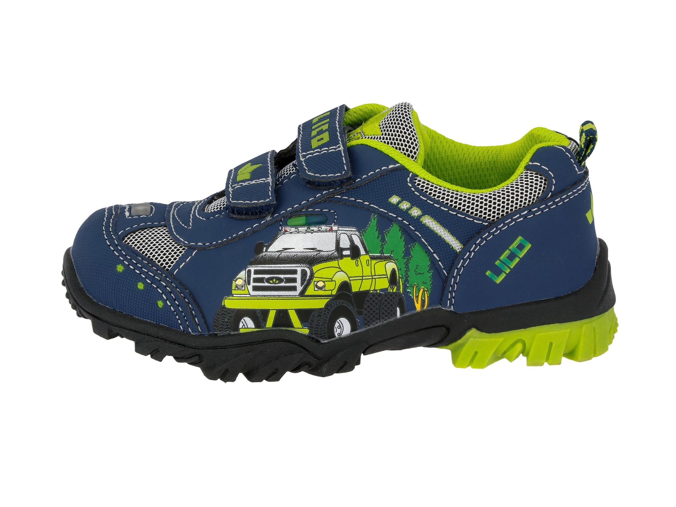 Freizeitschuh Jungen Klettverschluss LICO Monstertruck V 2/7