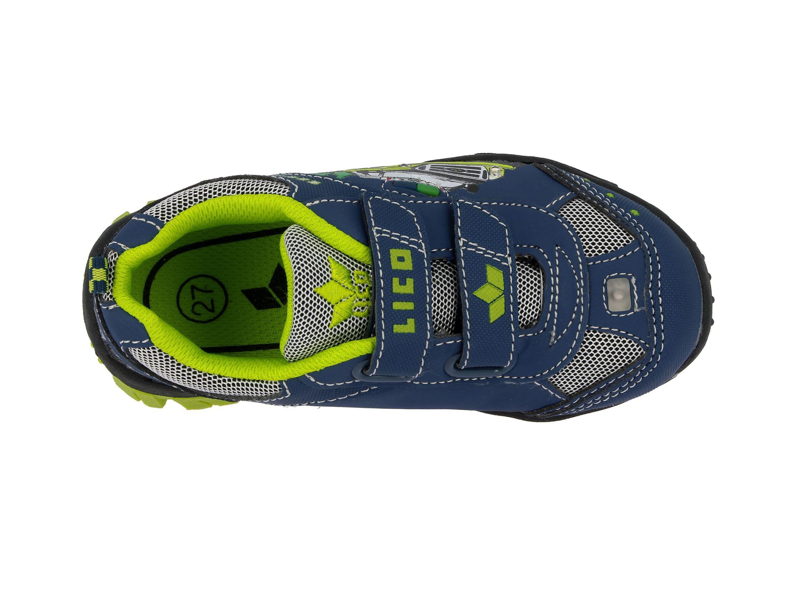 Freizeitschuh Jungen Klettverschluss LICO Monstertruck V 5/7
