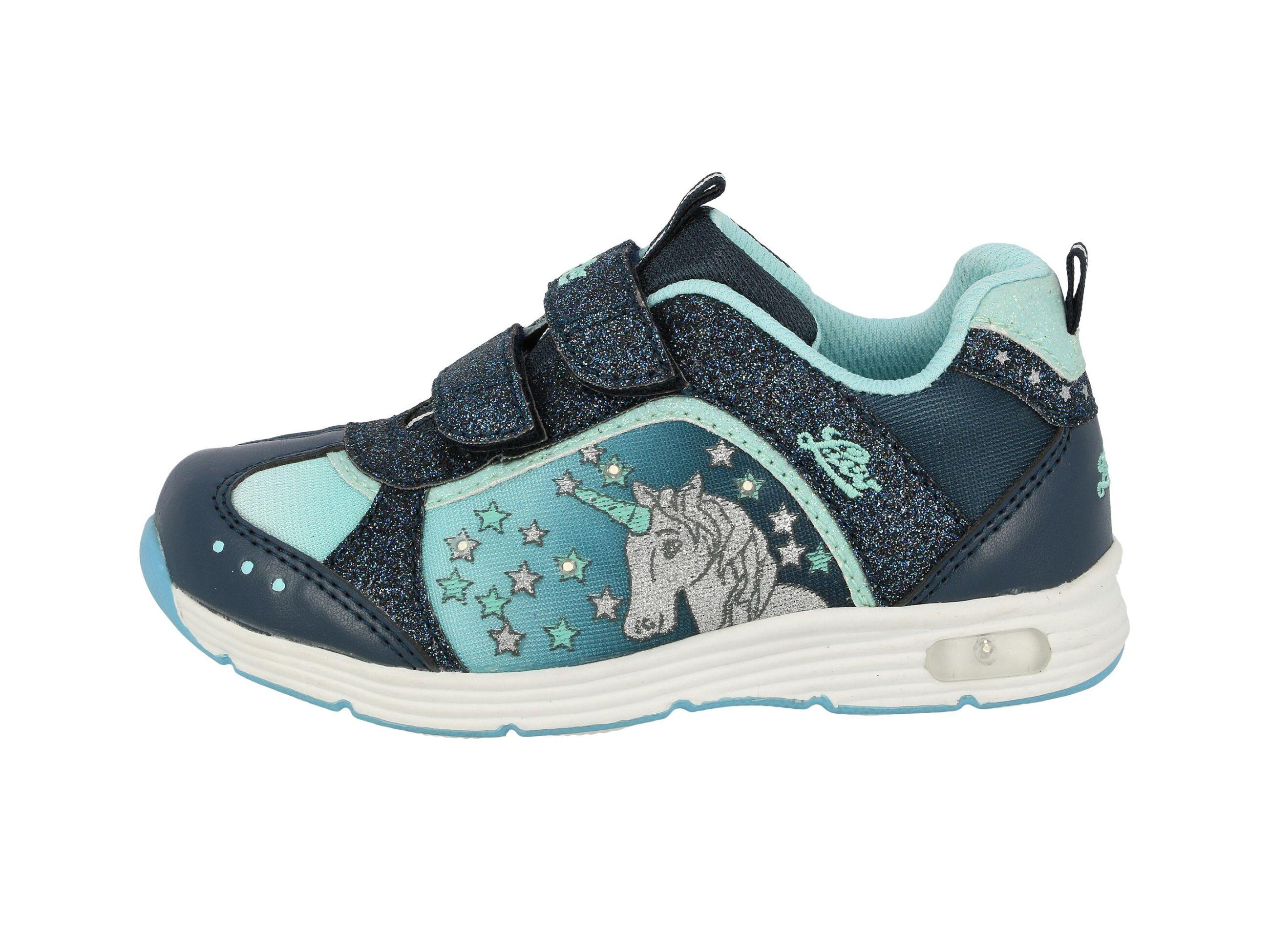 Chaussure de raclée Fermeture velcro Filles LICO Unicorn V blinky 2/5
