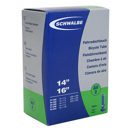 CHAMBRE A AIR VELO SCHWALBE AV2 14X1 3/8 SV - 4026495099844