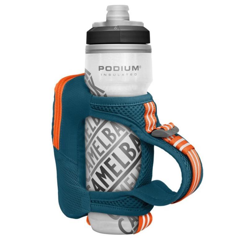 Portabidón De Mano Con Bidón Podium Chill Quick Grip Chill  Azul  Camelbak 2/2