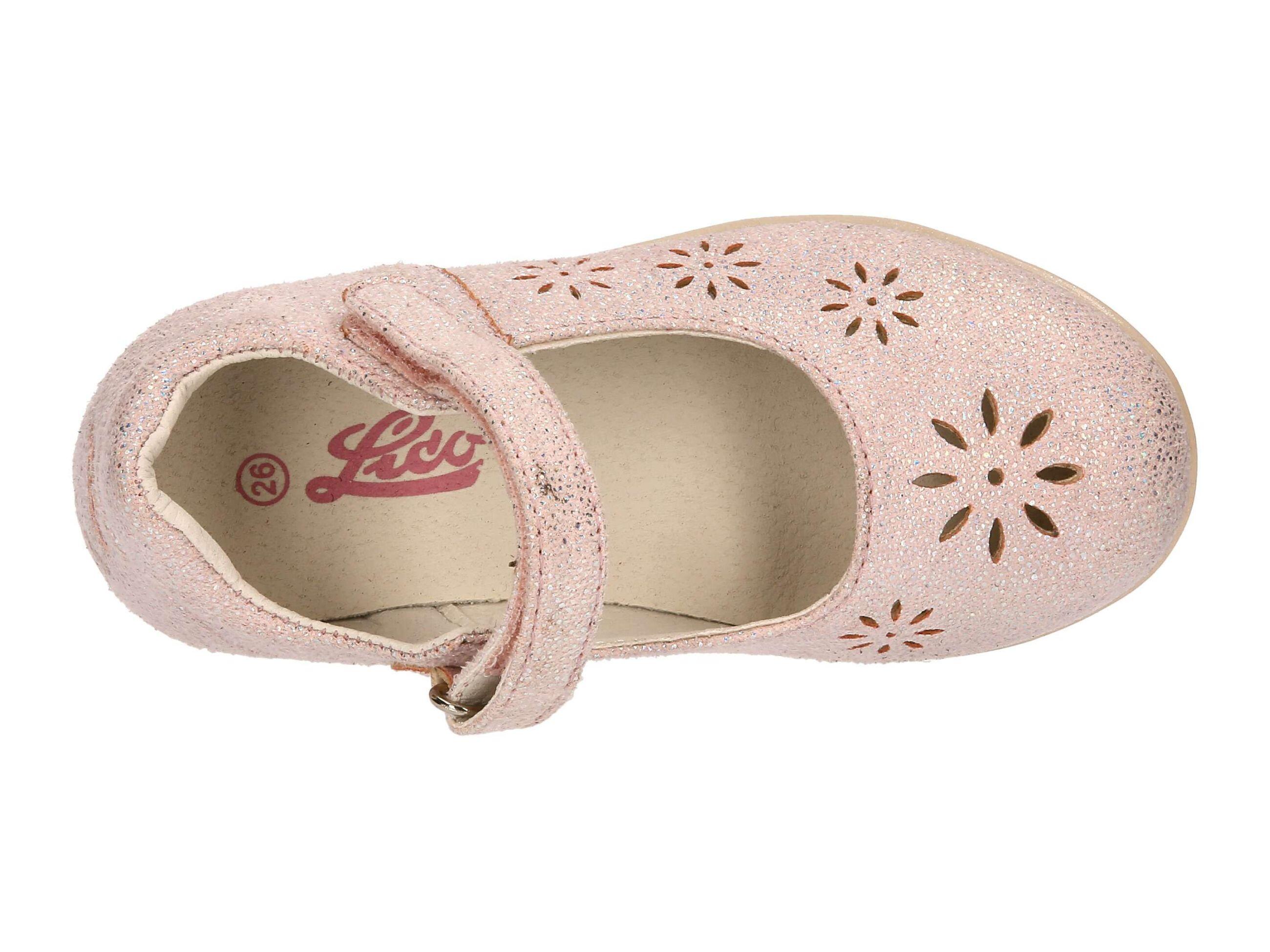 Scarpa LICO Elf Magic V bambina tela rosa velcro 5/6