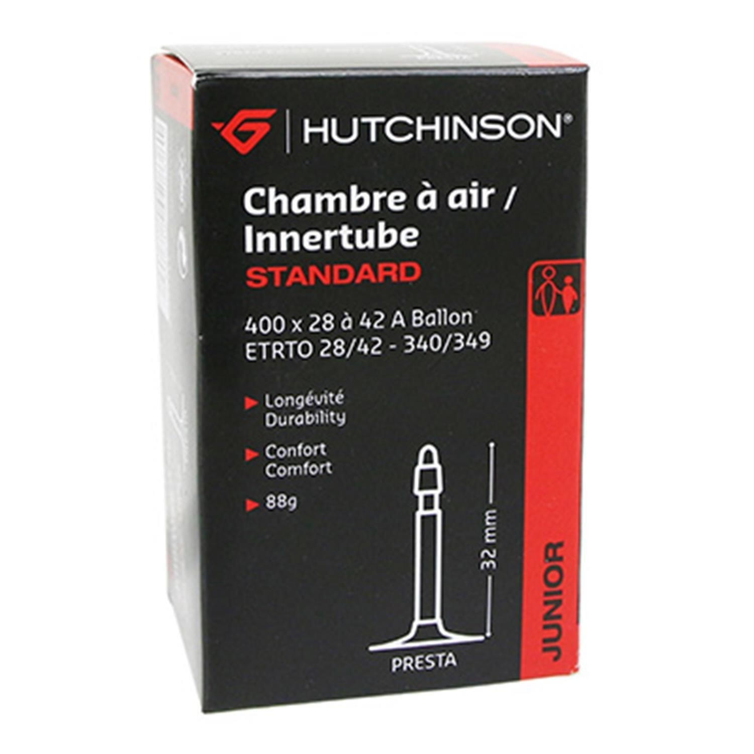 Chambre à air valve Presta Hutchinson 400x28-42 2/3