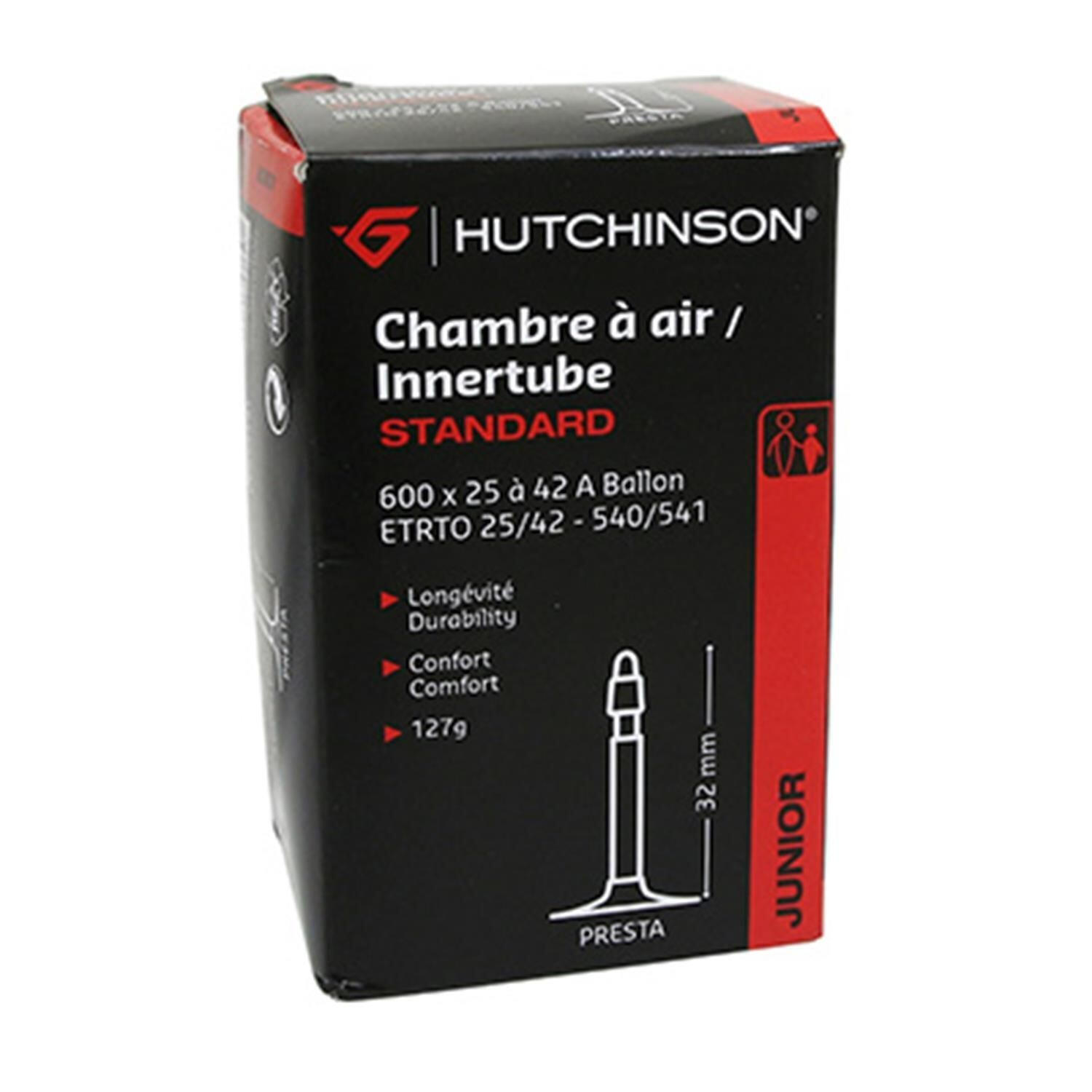 BICYCLE LUCHTKUSSEN 600 x 25-42A HUTCHINSON VALVE PRESTA 32mm 127g 2/3