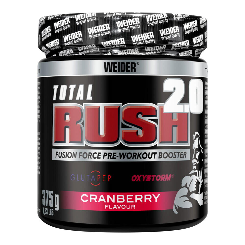 WEIDER Pre-workout - Total Rush 2.0 - Mirtillo Rosso 375g