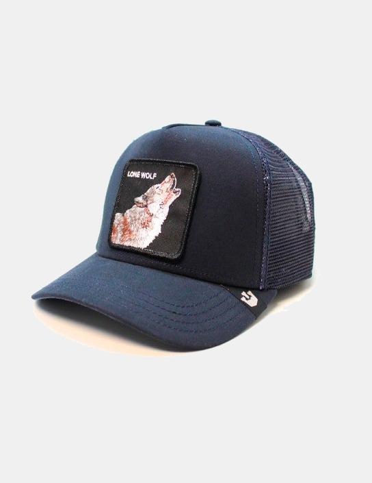 Cap Goorin Bros Lone Wolf navy 2/7