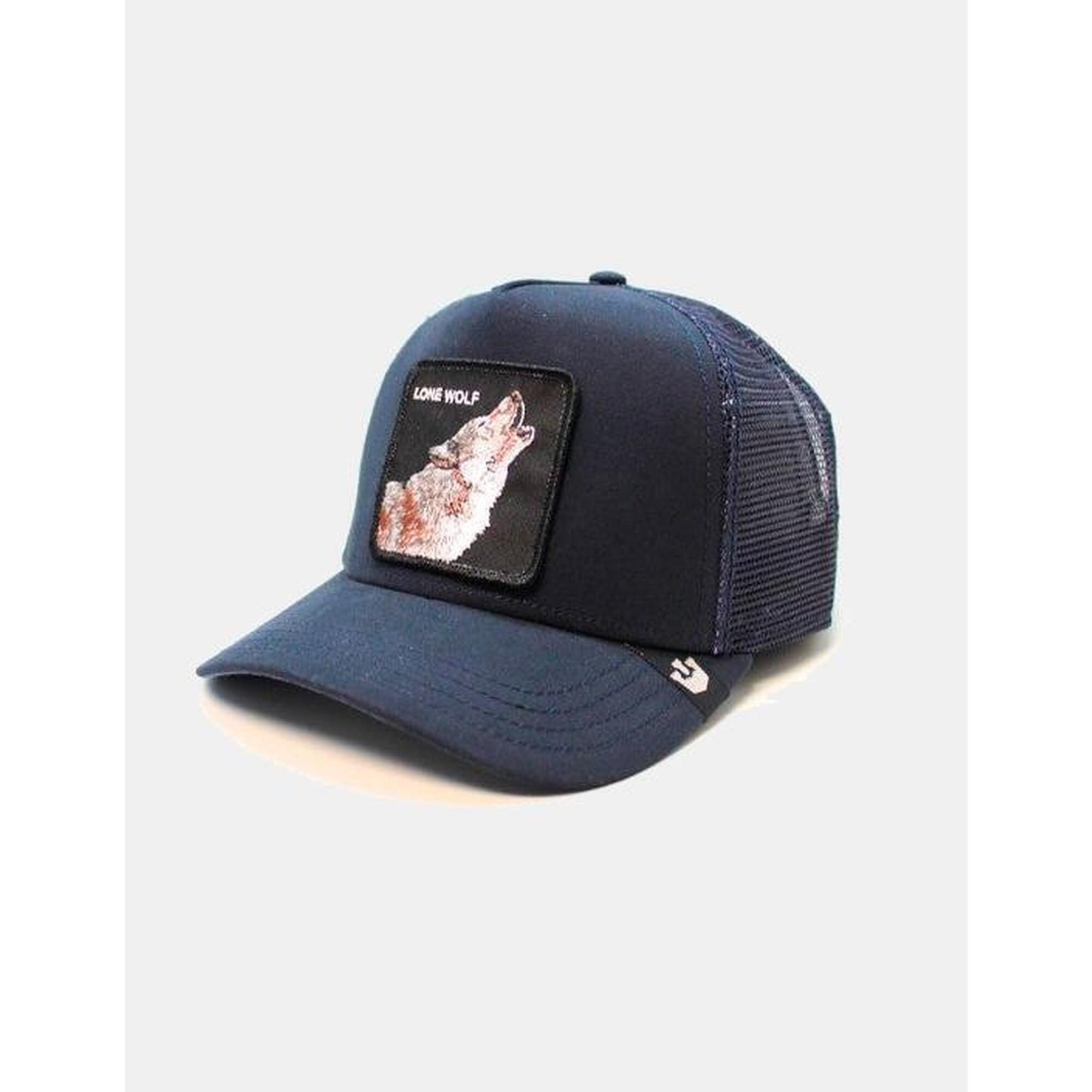 Șapcă Goorin Bros Lone Wolf navy