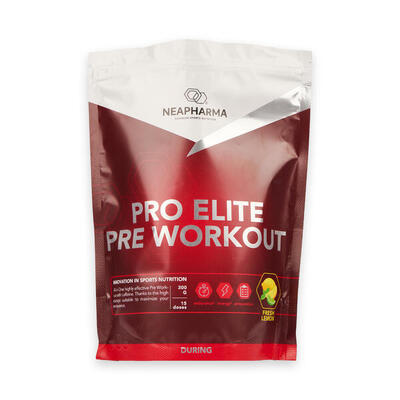 Pre workout voor duursporters • citroen smaak • zonder energiedips • 30 porties