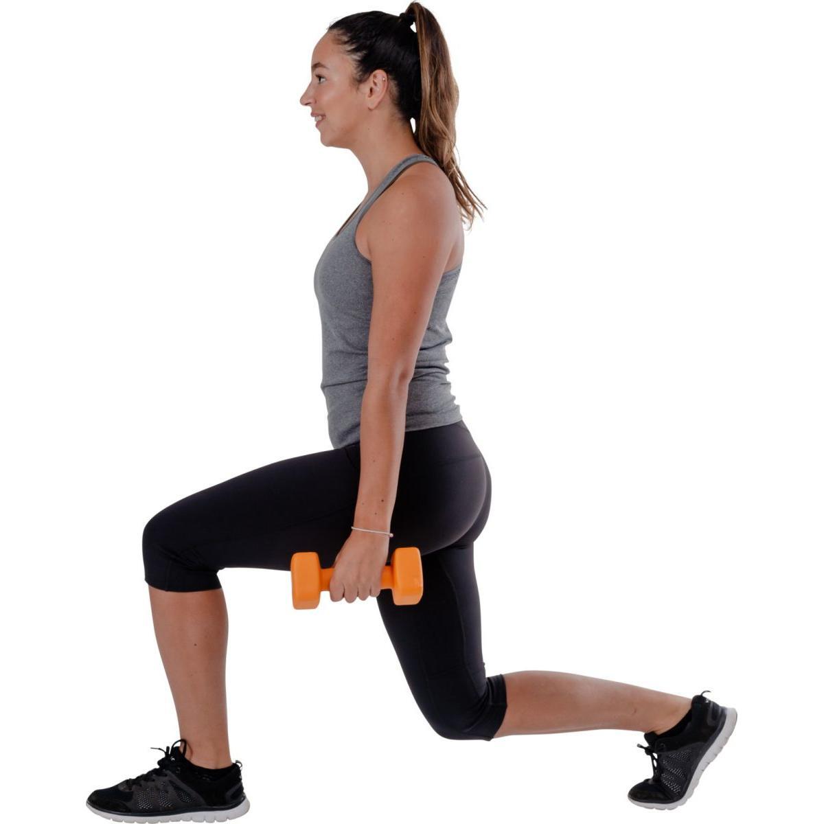 Coppia di manubri Pure2Improve neoprene 2x 4Kg 6/7