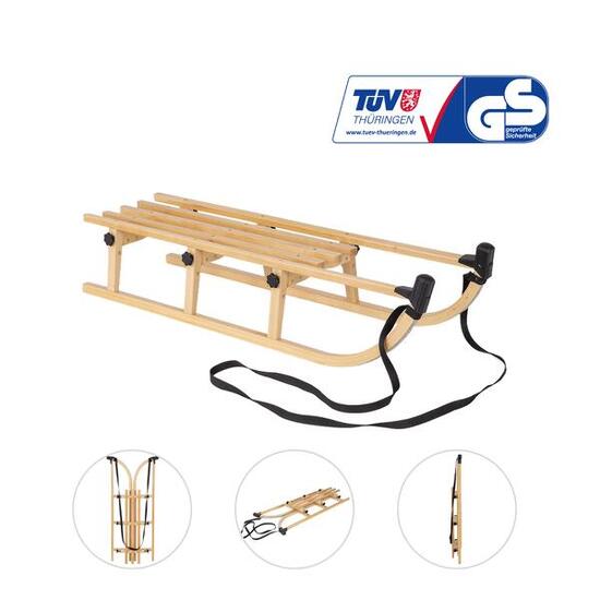 Sanki składane drewniane AD424/3M