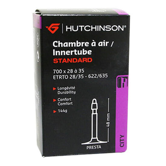 HUTCHINSON Camera d'aria 700 x 28-35 mm Presta 48 mm