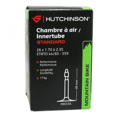 Camera d'aria HUTCHINSON STANDARD 26 x da 1.70 a 2.35 Presta
